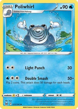 Poliwhirl [Light Punch | Double Smash] Card Front