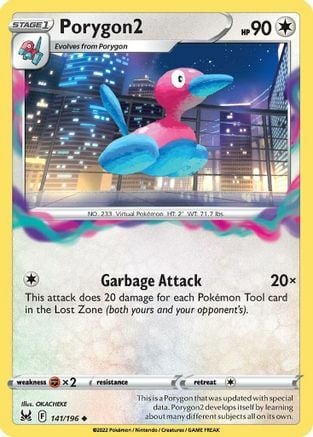 Porygon2 Card Front