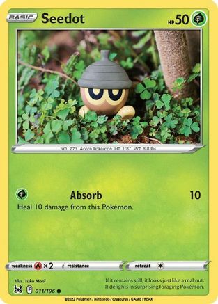 Seedot [Absorb] Card Front