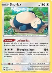 Snorlax [Unfazed Fat | Thumping Snore]