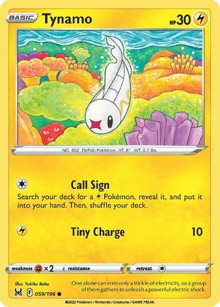 Tynamo [Call Sign | Tiny Charge] Card Front