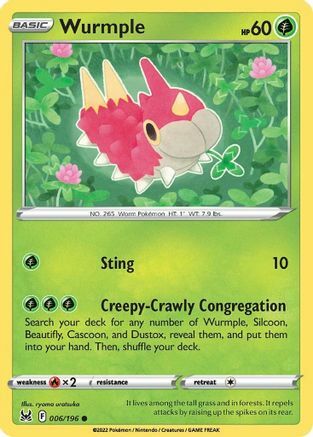 Wurmple Card Front