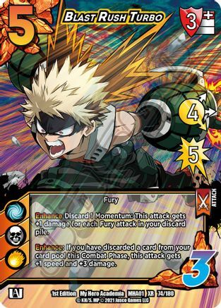 Blast Rush Turbo Card Front