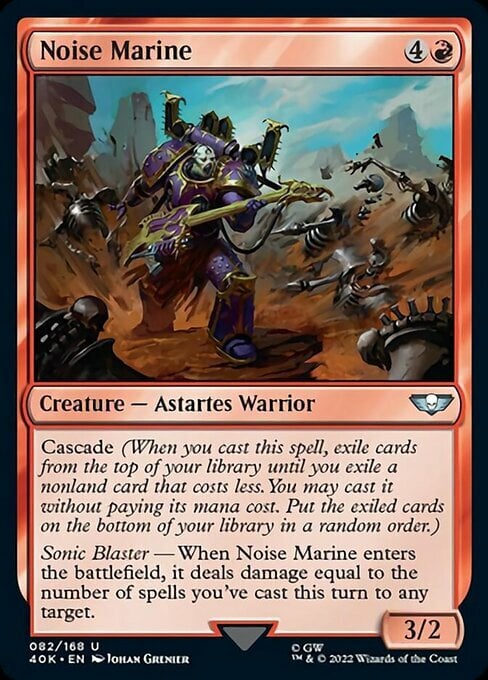 Noise Marine Card Front