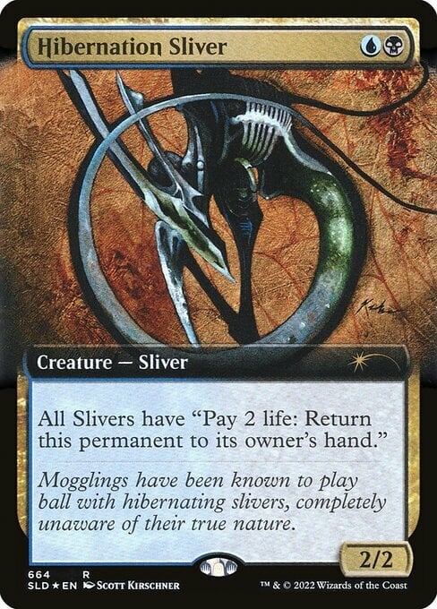 Hibernation Sliver Card Front