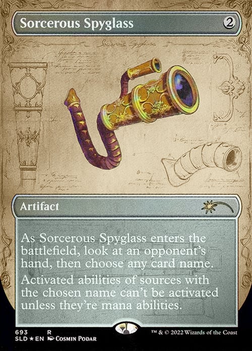 Sorcerous Spyglass Card Front