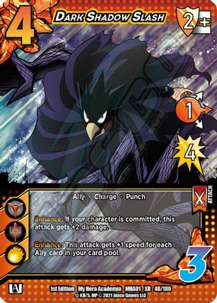Dark Shadow Slash Card Front