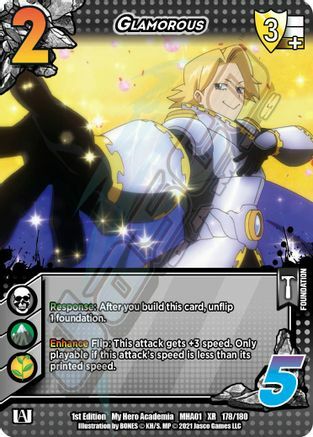 Glamorous Card Front