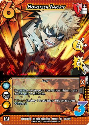 Howitzer Impact Card Front