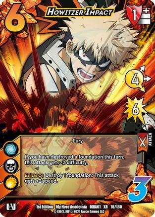 Howitzer Impact Card Front