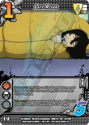 Late Riser Card Front