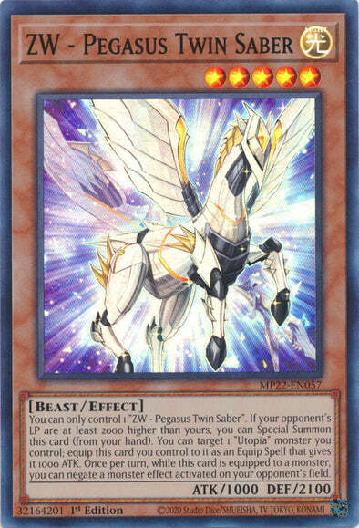 ZW - Pegaso Sciabole Gemelle Card Front