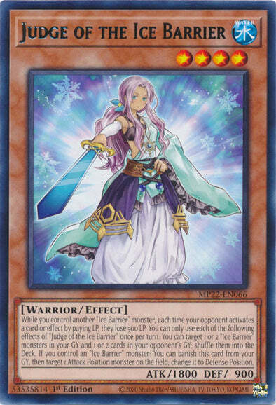 Judge of the Ice Barrier Card Front