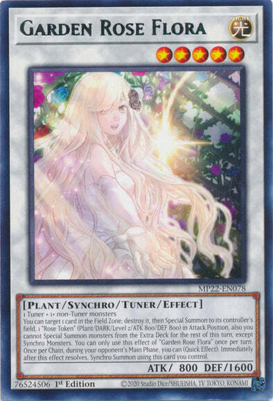 Flora Rosa del Giardino Card Front