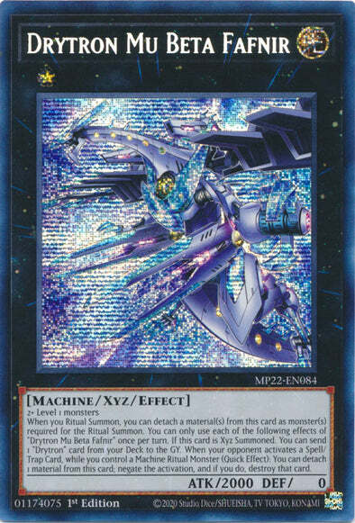 Drytron Mu Beta Fafnir Card Front