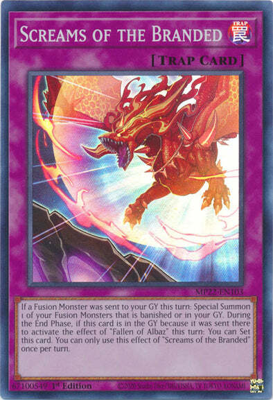 Screams of the Branded Card Front