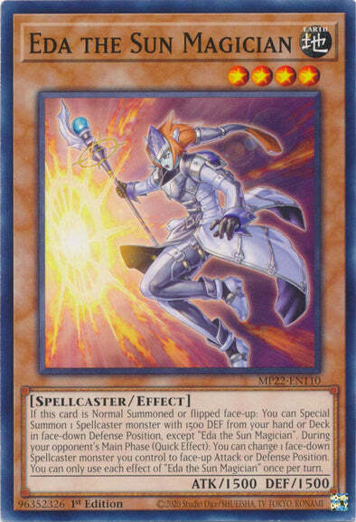Eda the Sun Magician Card Front
