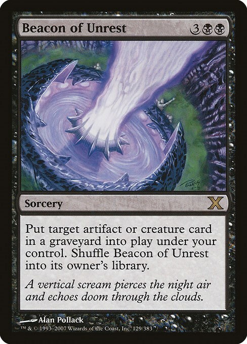 Beacon of Unrest Card Front