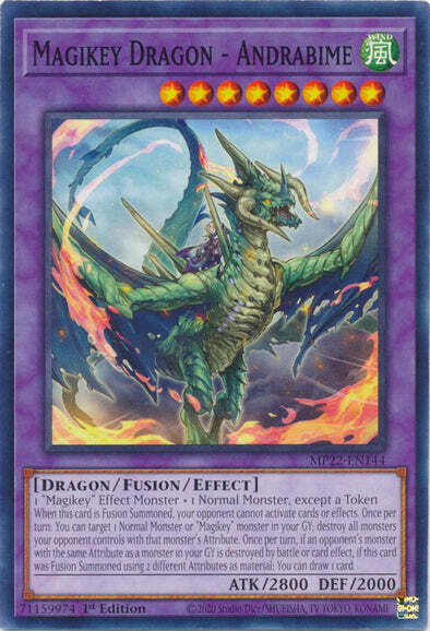 Magikey Dragon - Andrabime Card Front