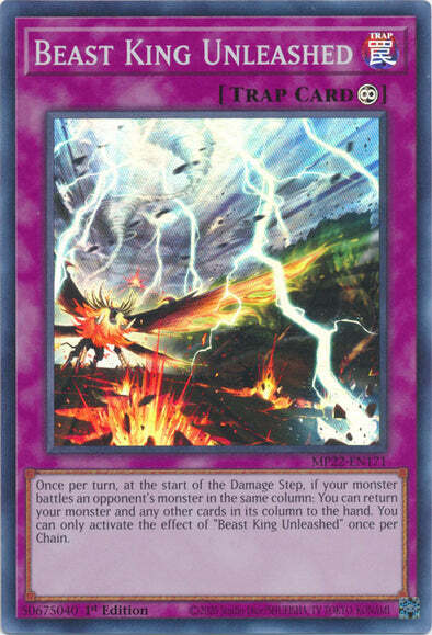 Beast King Unleashed Card Front