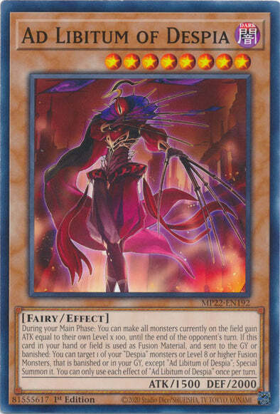 Ad Libitum of Despia Card Front