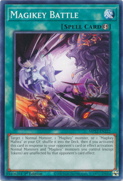 Magikey Battle Card Front