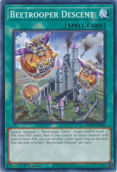 Beetrooper Descent Card Front