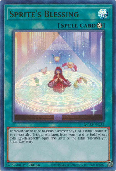 Sprite's Blessing Card Front