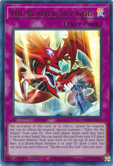 The Revived Sky God Card Front