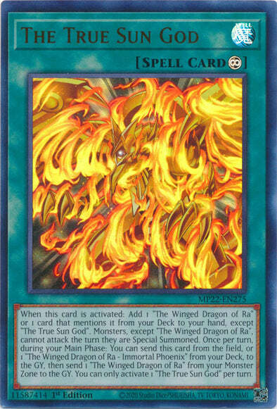 The True Sun God Card Front