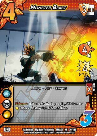 Monster Blast Card Front