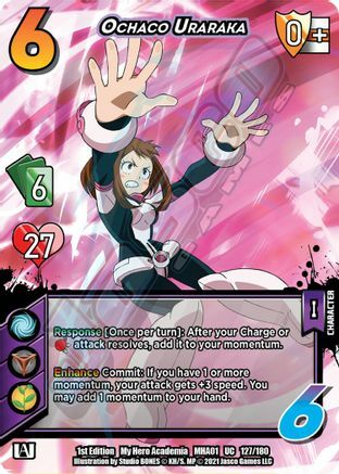 Ochaco Uraraka Card Front