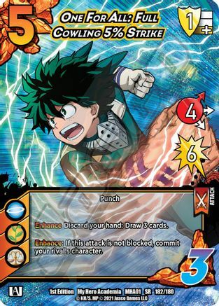 One For All: Full Cowling 5% Strike Card Front