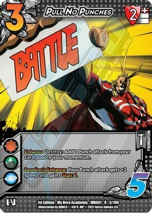 Pull No Punches Card Front