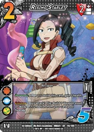 Rising Starlet Card Front