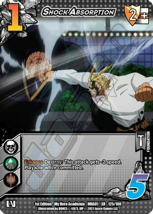 Shock Absorption Card Front