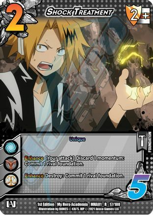 Shock Treatment Card Front