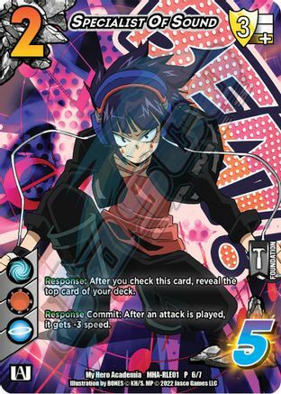 Specialist of Sound Card Front