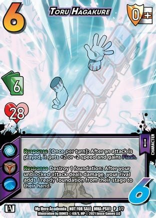 Toru Hagakure Card Front