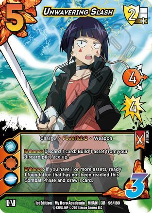 Unwavering Slash Card Front