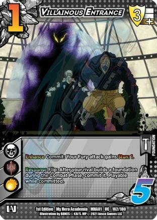 Villainous Entrance Card Front