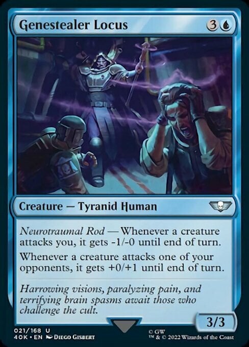 Genestealer Locus Card Front