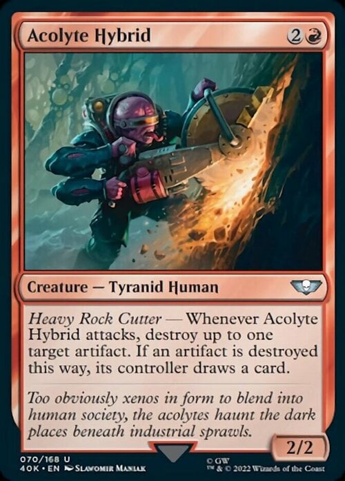 Acolyte Hybrid Card Front