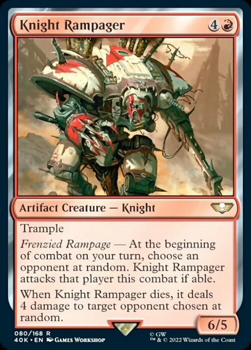 Knight Rampager Card Front