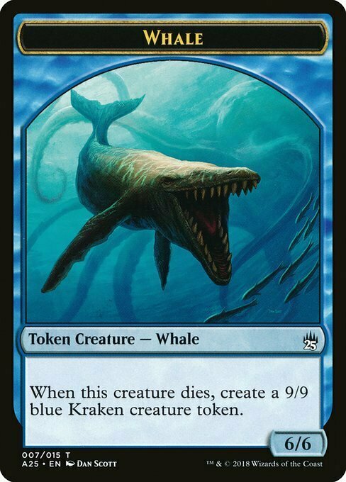 Whale Card Front