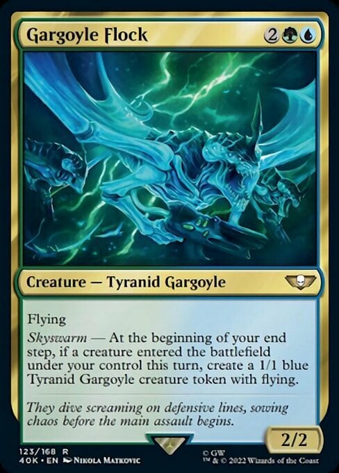 Gargoyle Flock Card Front