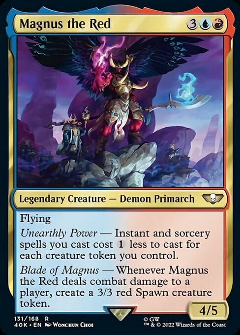 Magnus il Rosso Card Front