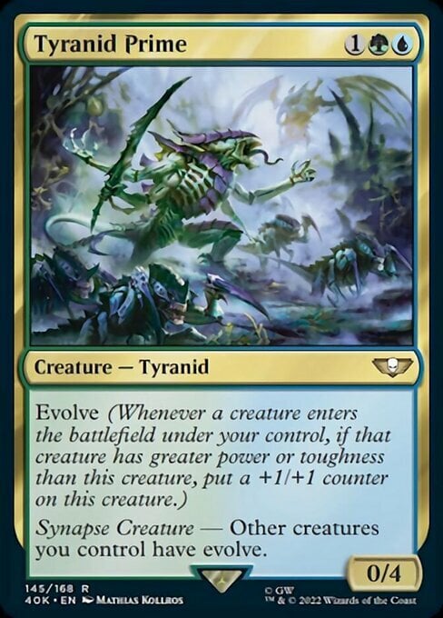 Tyranid Prime Card Front