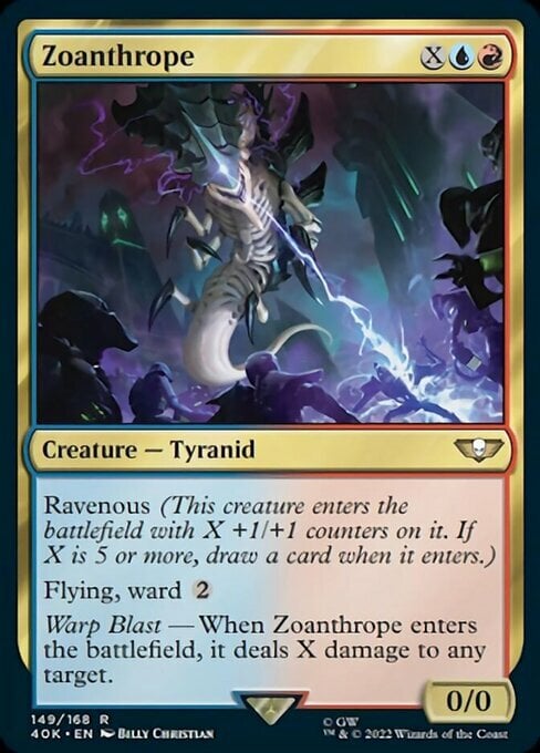 Zoanthrope Card Front