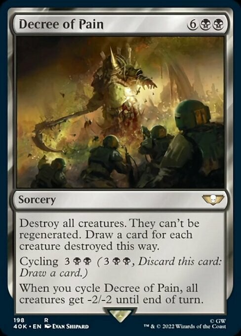 Decree of Pain Card Front